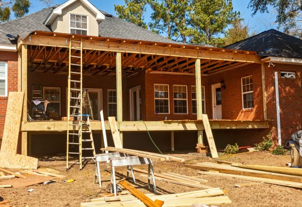 Sagging Deck Repair in Jeffersonville