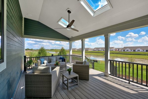 Covered Deck Construction in Jeffersonville