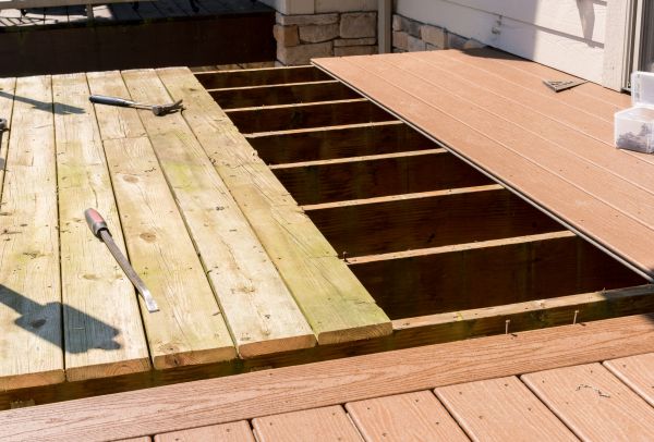 Deck Floor Replacement in Jeffersonville