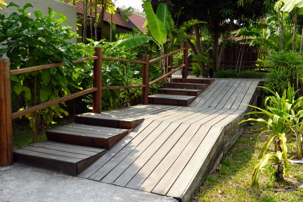 Wood Ramp Installation in Jeffersonville